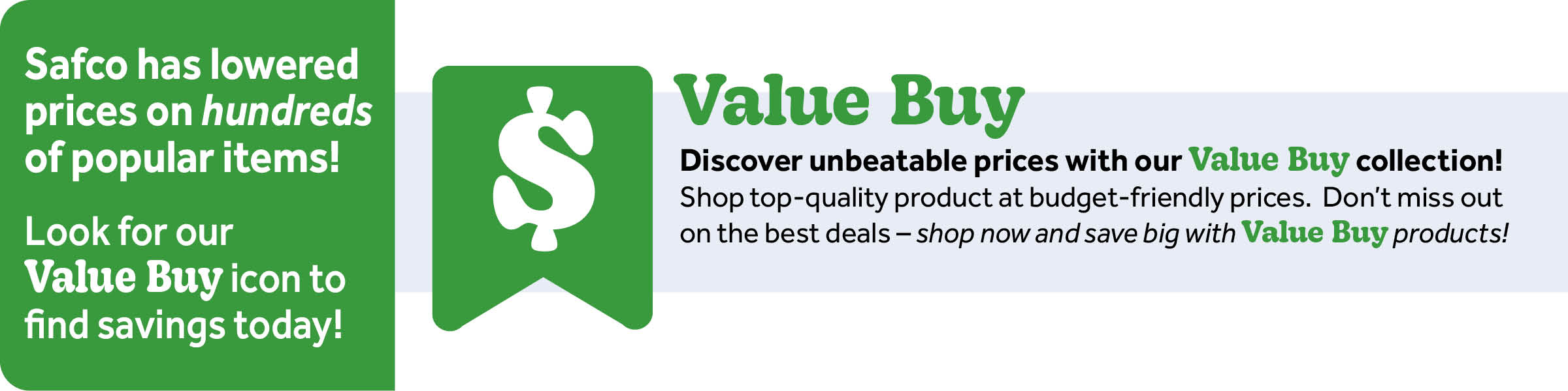 Value Buy Landing page image